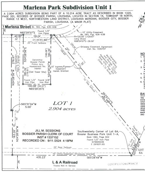 More Photos Of 4331 Marlena St, Bossier City Land For Sale