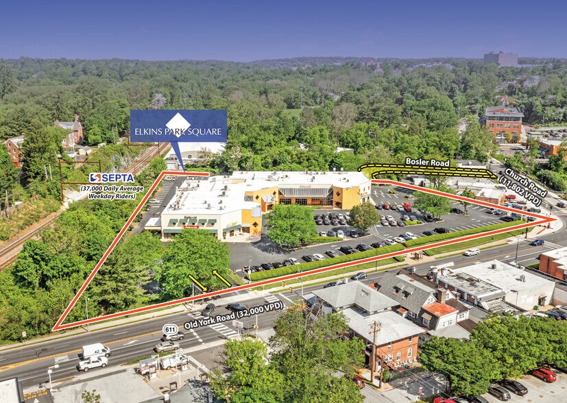 More Photos Of 8080 Old York Rd, Elkins Park General Retail For Lease