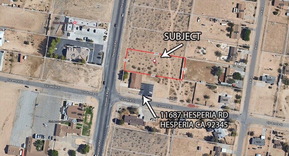 More Photos Of 11695 Hesperia Rd, Hesperia Land For Sale
