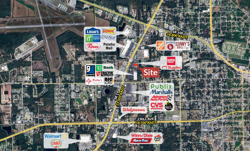 More Photos Of 327-333 State Road 19, Palatka Freestanding For Lease