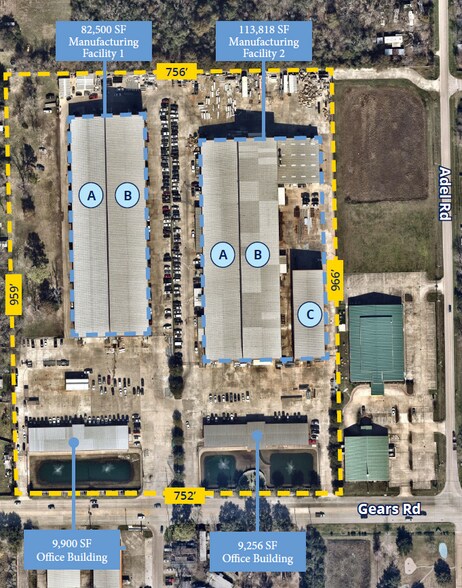 More Photos Of 1616 Gears Rd, Houston Manufacturing For Sale
