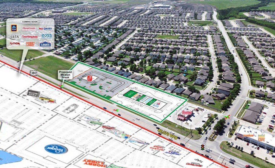More Photos Of SEC OF US-380 & CYPRESS PKWY, Princeton General Retail For Lease