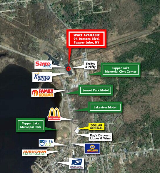 More Photos Of 94 Demars Blvd, Tupper Lake Freestanding For Lease