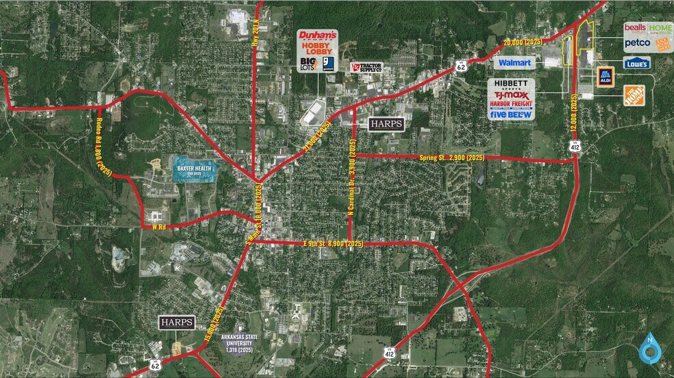 More Photos Of 1110 Highway 62 E, Mountain Home General Retail For Sale