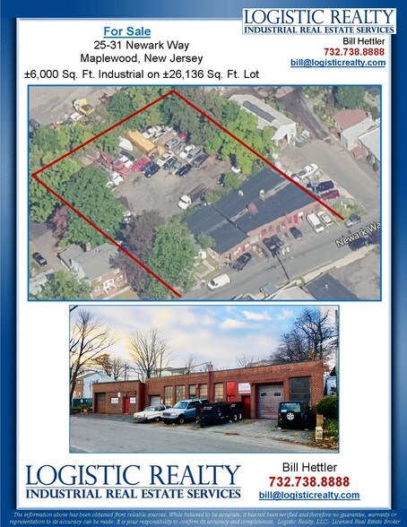 Primary Photo Of 25-31 Newark Way, Maplewood Warehouse For Sale