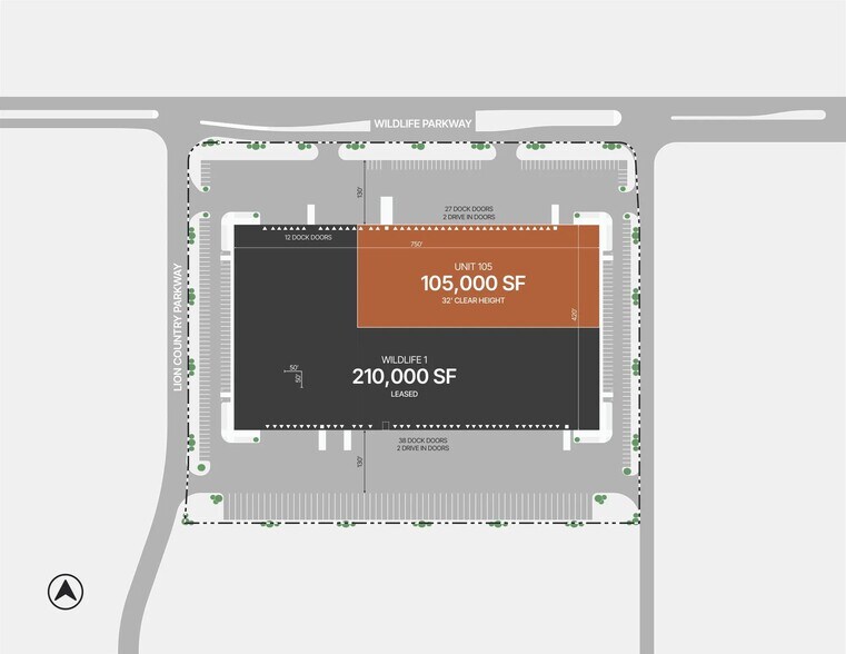 More Photos Of 705 E Wildlife Pky, Grand Prairie Warehouse For Lease