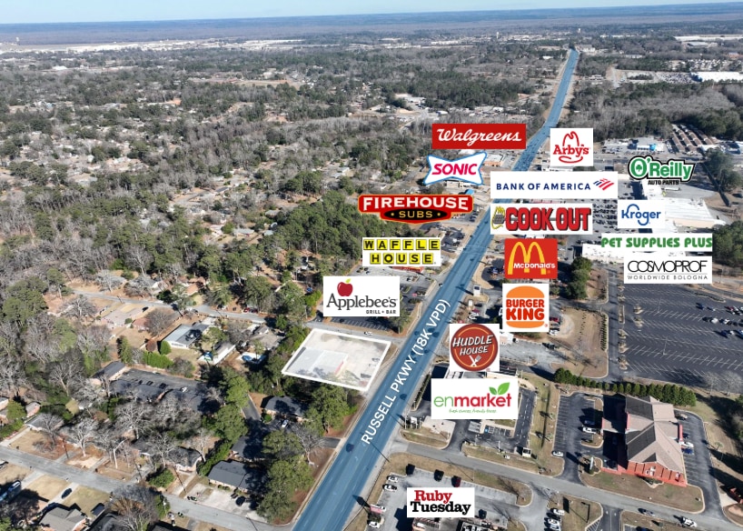 More Photos Of 400 Russell Pky, Warner Robins Freestanding For Lease