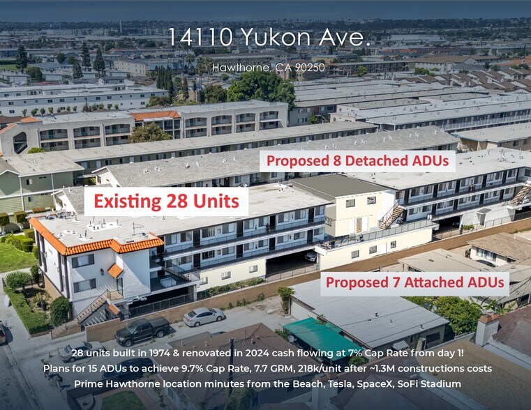 Primary Photo Of 14110 Yukon Ave, Hawthorne Apartments For Sale