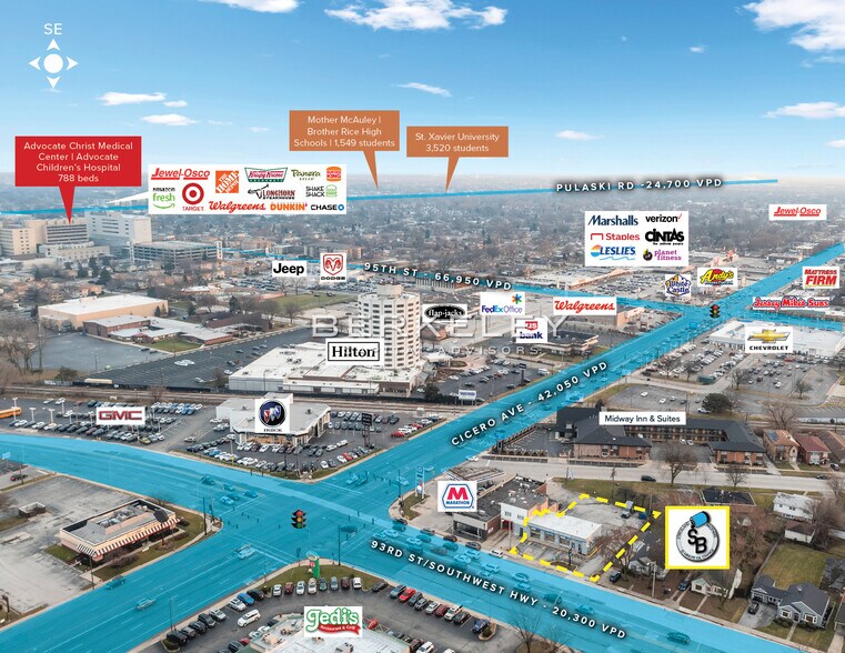 More Photos Of 4819 W 93rd St, Oak Lawn Auto Repair For Lease