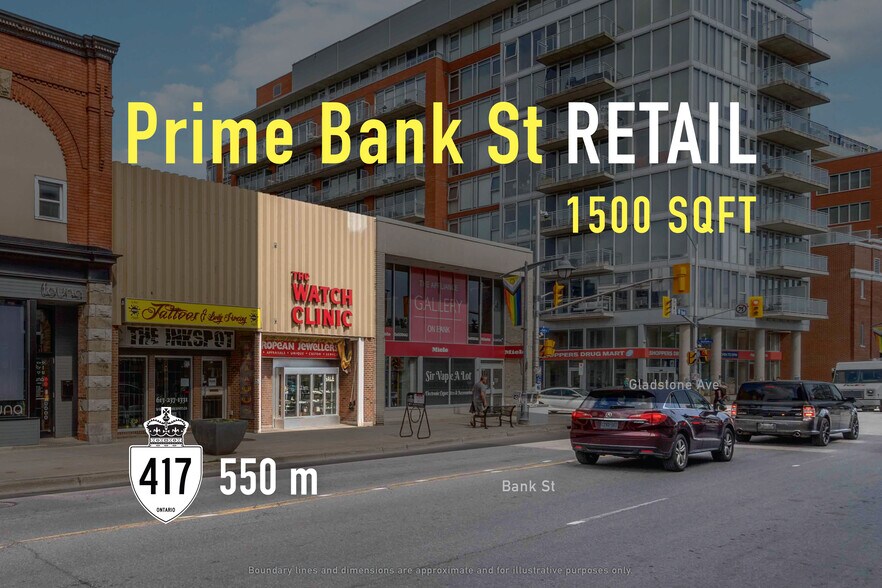 Primary Photo Of 431 Bank St, Ottawa General Retail For Sale