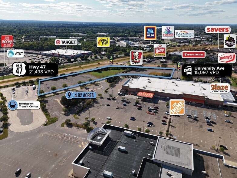 More Photos Of University Ave NE, Blaine Land For Lease