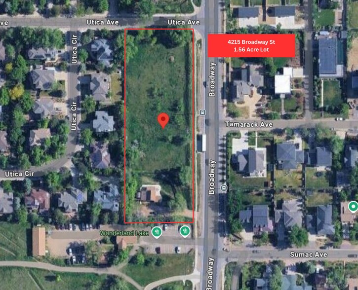 Primary Photo Of 4215 Broadway, Boulder Land For Sale