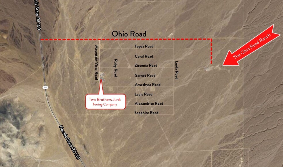 More Photos Of Highway 160 & Ohio Road @ Sapphire Rds (Ohio Rd), Pahrump Land For Sale
