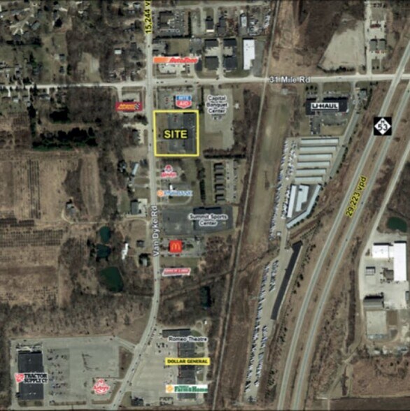 More Photos Of 66780-66880 Van Dyke Rd, Washington Storefront For Lease