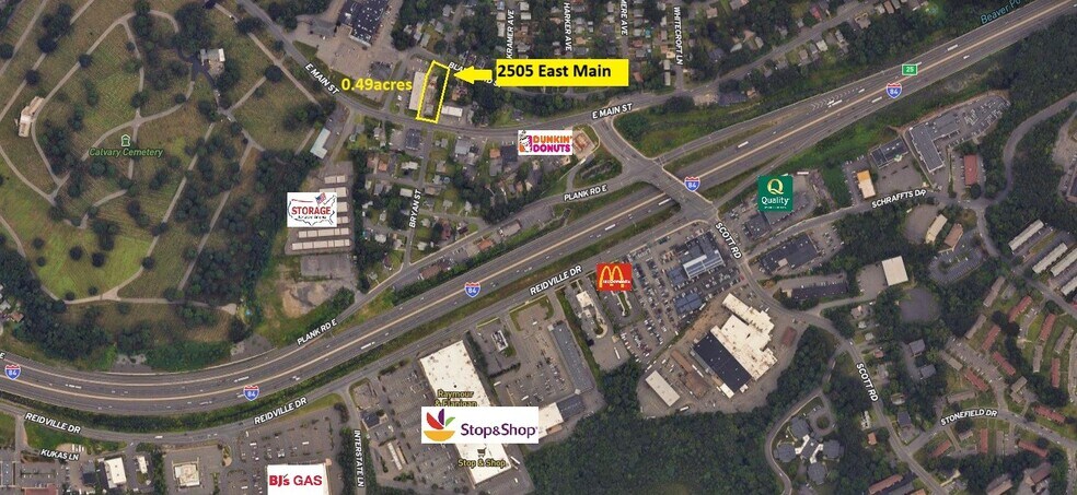 More Photos Of 2505 E Main St, Waterbury Land For Lease