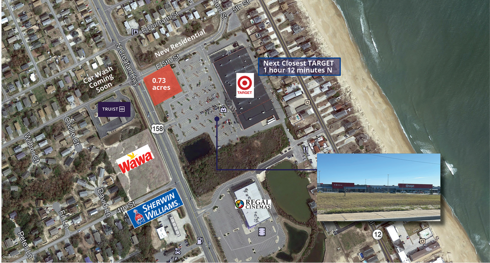 Primary Photo Of N Croatan Highway at 5th ST, Kill Devil Hills Land For Lease