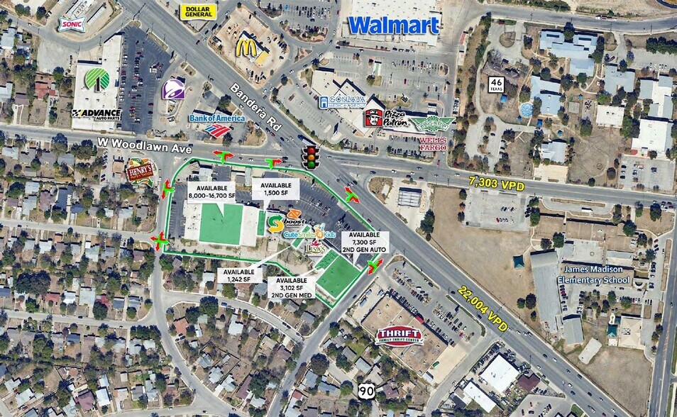 More Photos Of 813-853 Bandera Rd, San Antonio Unknown For Lease