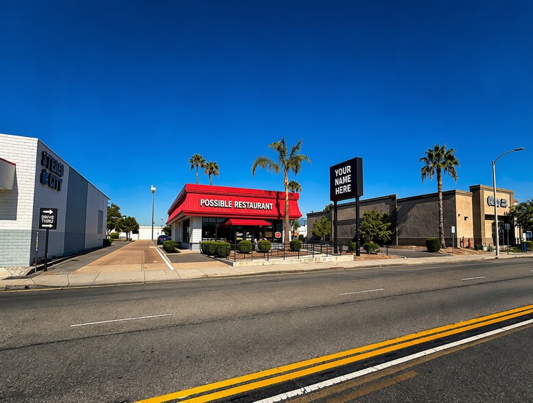 Primary Photo Of 590 S E St, San Bernardino Fast Food For Lease