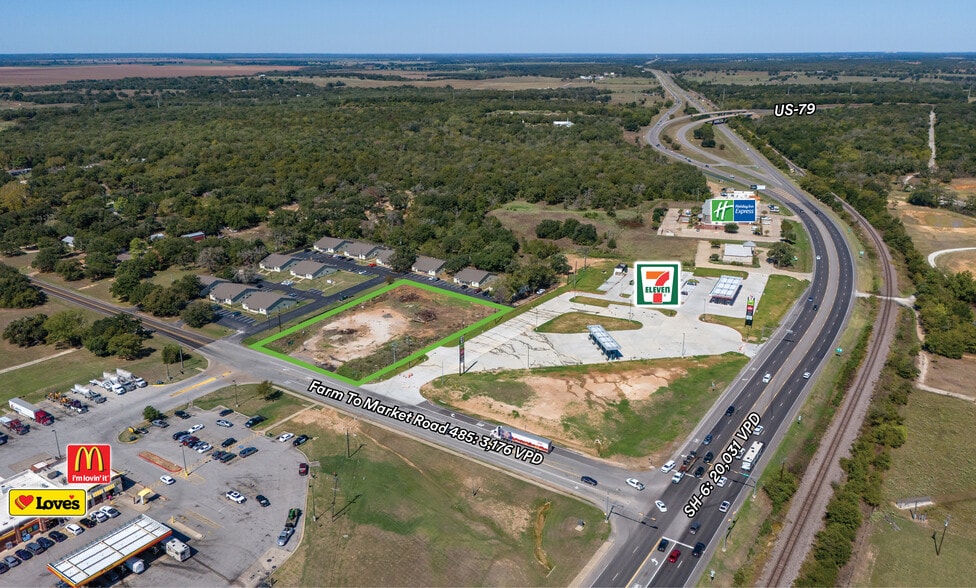 More Photos Of TBD FM 485, Hearne Land For Sale