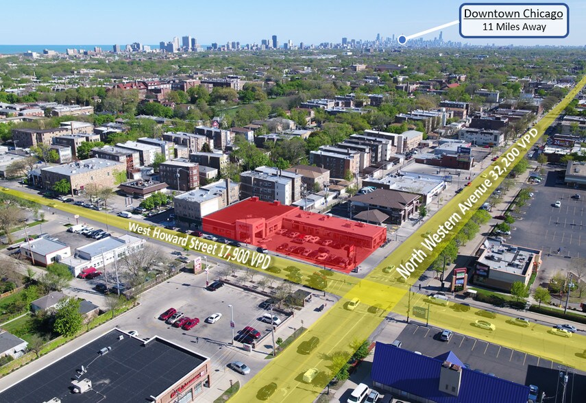 More Photos Of 2341-2357 W Howard St, Chicago Storefront For Sale