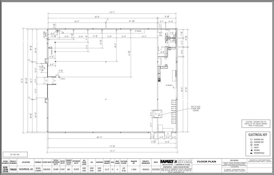 More Photos Of 10245 W Vienna Rd, Montrose Freestanding For Lease