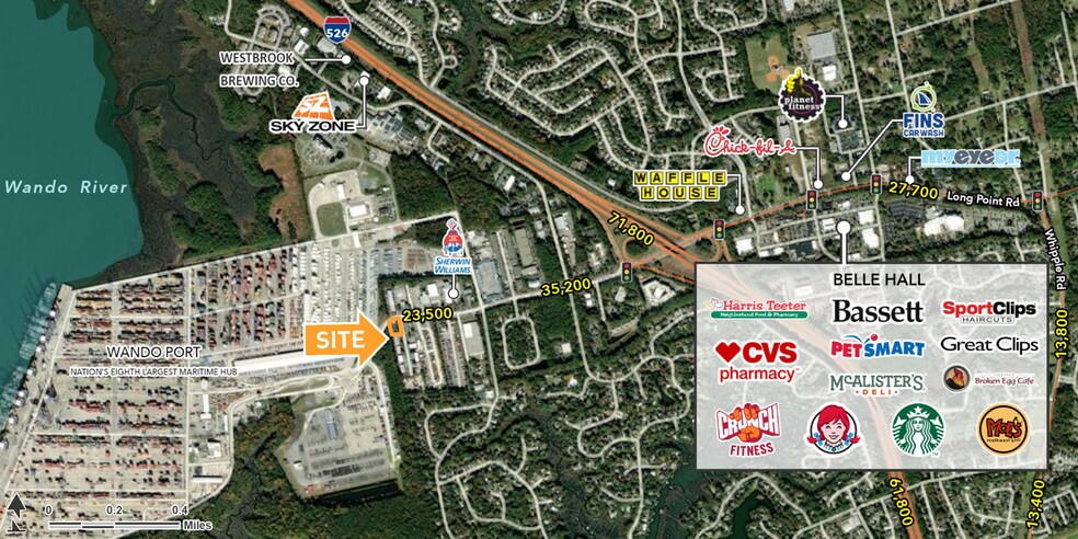 More Photos Of 517 A Long Point Rd, Mount Pleasant Warehouse For Sale