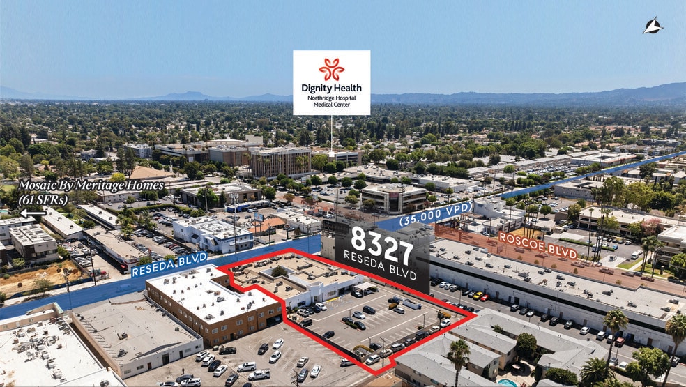 Primary Photo Of 8327-8333 Reseda Blvd, Northridge Medical For Sale