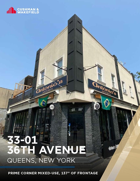 Primary Photo Of 33-03 36th Ave, Long Island City Storefront Retail Residential For Sale