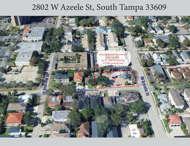 Primary Photo Of 2802 W Azeele St, Tampa Land For Sale
