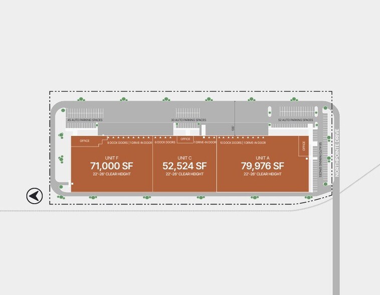 More Photos Of 375 Northpointe Dr, Fairfield Warehouse For Lease