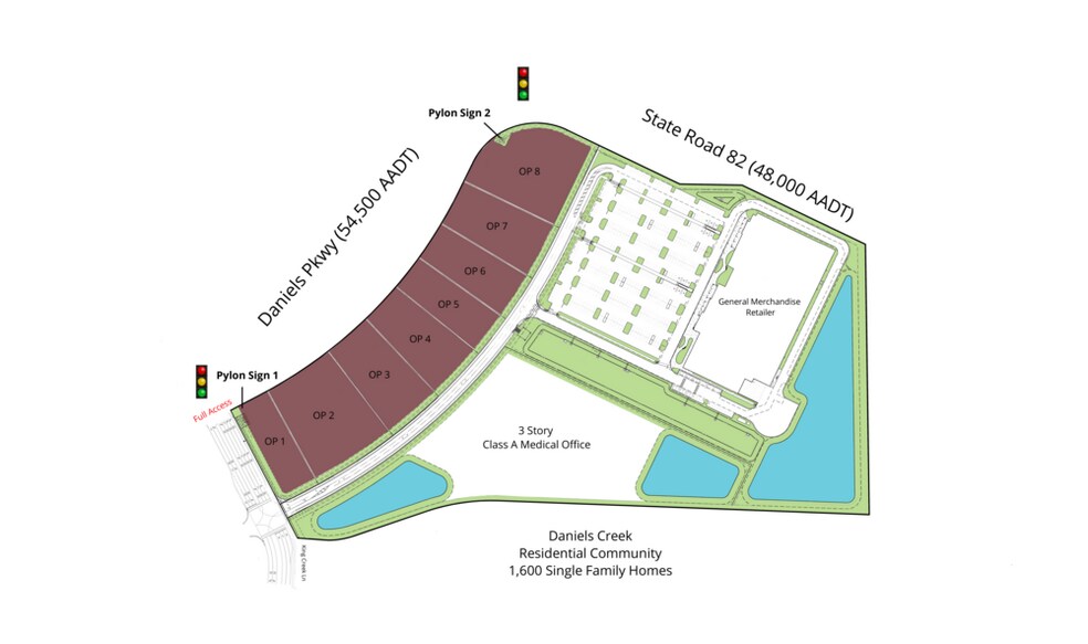 More Photos Of SEC Daniels Parkway & SR 82, Fort Myers Land For Lease