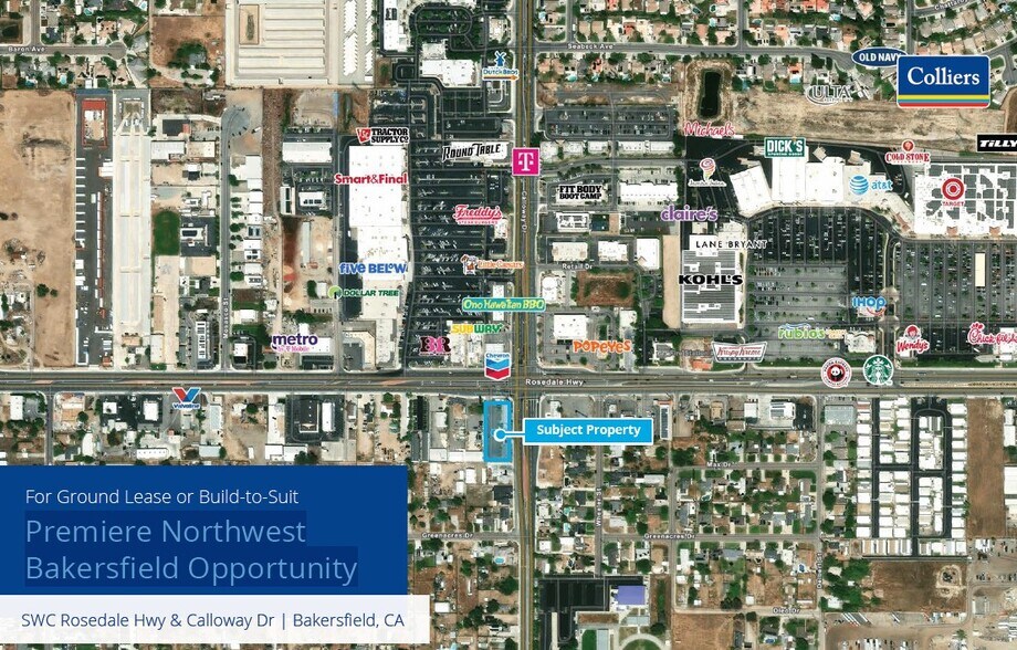 Primary Photo Of 9721 Rosedale Hwy, Bakersfield Land For Lease