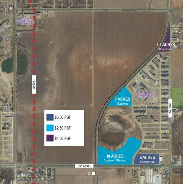 Primary Photo Of 4th St. and Inler Ave., Lubbock Land For Sale