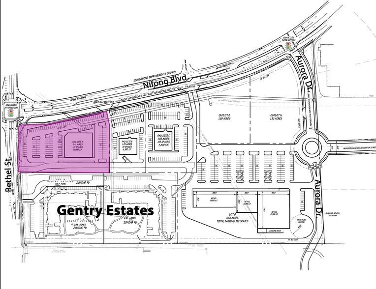 Primary Photo Of Bethel St & Nifong Blvd West Lot, Columbia Land For Lease