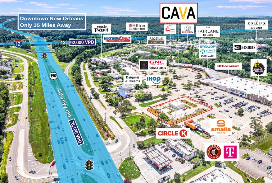 More Photos Of 401 US-190, Covington Fast Food For Sale