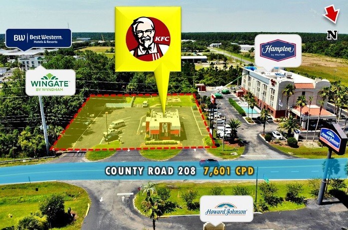 More Photos Of 2515 County Rd 208, Saint Augustine Fast Food For Lease