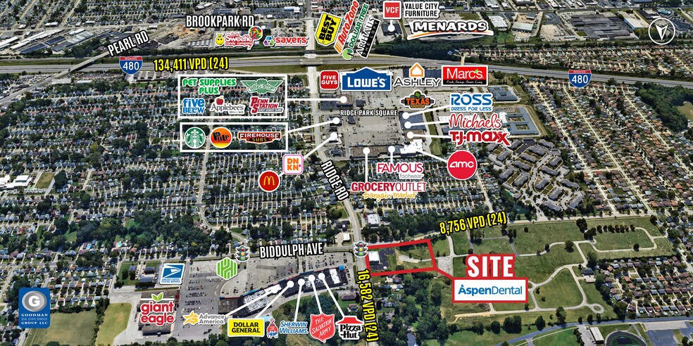 Primary Photo Of 4630 N Ridge Rd, Brooklyn General Retail For Lease