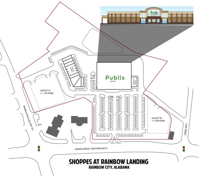 Primary Photo Of Rainbow Dr, Rainbow City Land For Lease