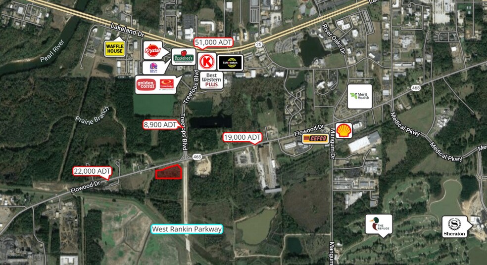 More Photos Of Flowood Dr, Flowood Land For Sale