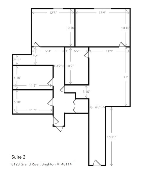 More Photos Of 8123 Grand River Rd, Brighton Medical For Sale