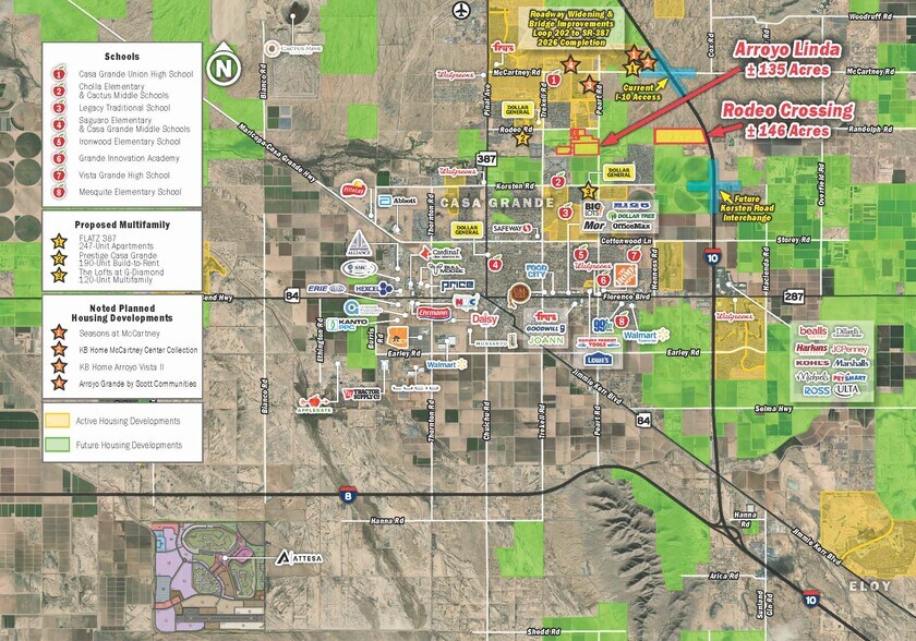 Primary Photo Of SW Rodeo Rd & Peart Rd, Casa Grande Land For Sale