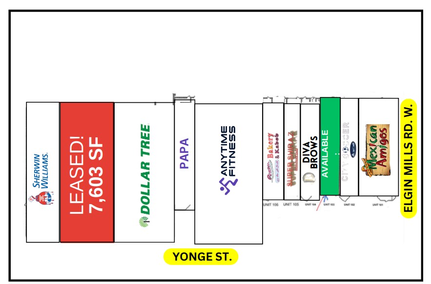 More Photos Of 10720 Yonge St, Richmond Hill Storefront Retail Office For Lease