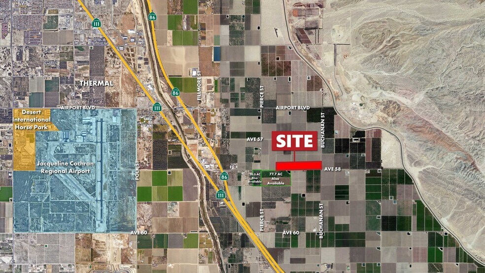 More Photos Of 89800 Avenue 58, Thermal Land For Sale