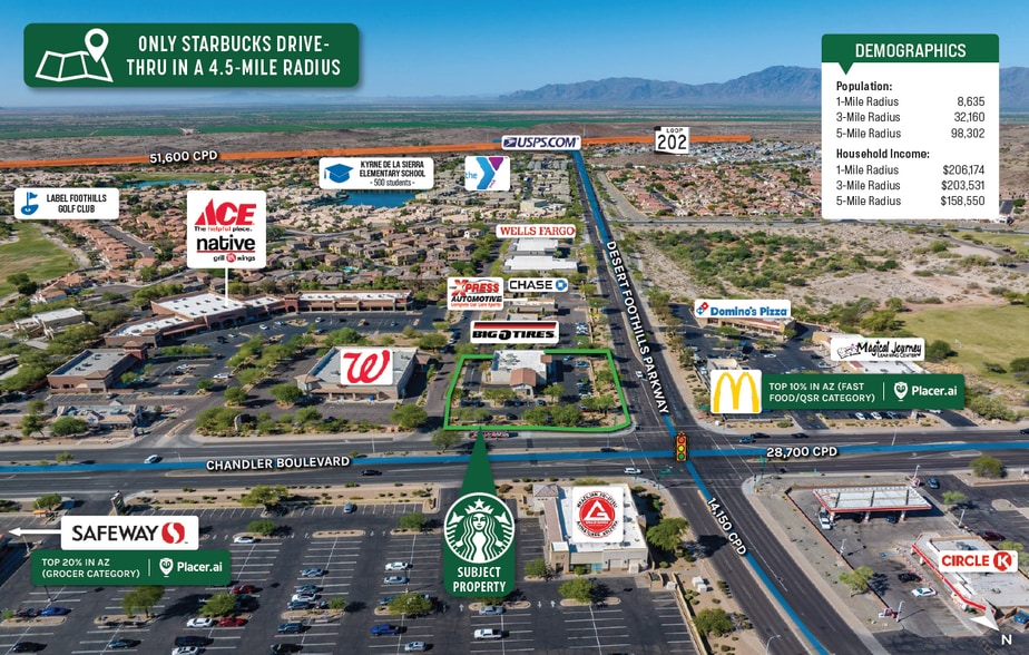 More Photos Of 15615 S Desert Foothills Pky, Phoenix Fast Food For Sale