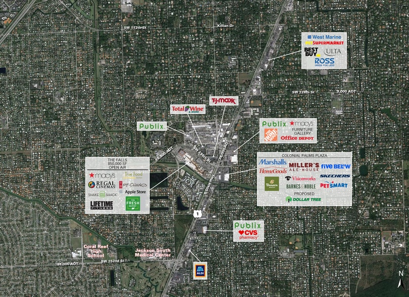 More Photos Of 13601-13869 S Dixie Hwy, Miami Unknown For Sale