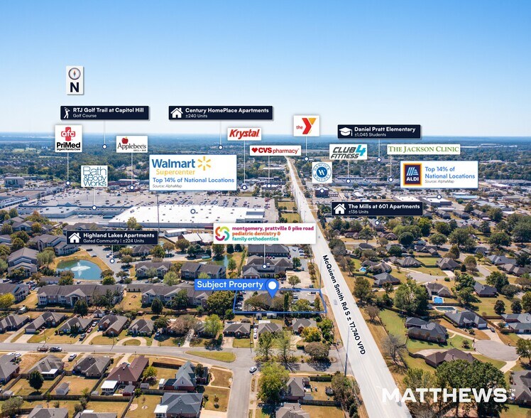 More Photos Of 454 McQueen Smith Rd S, Prattville Specialty For Sale