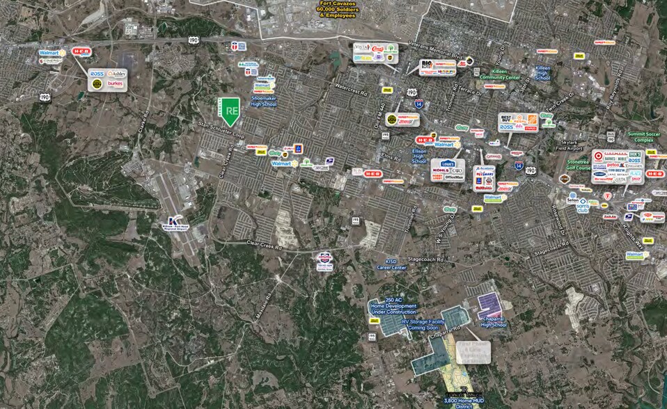 More Photos Of Old Copperas Cove Rd @ S Clear Creek Rd, Killeen Land For Sale