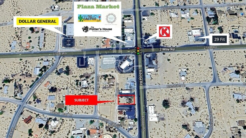 More Photos Of 5770 Adobe Rd, Twentynine Palms Freestanding For Sale