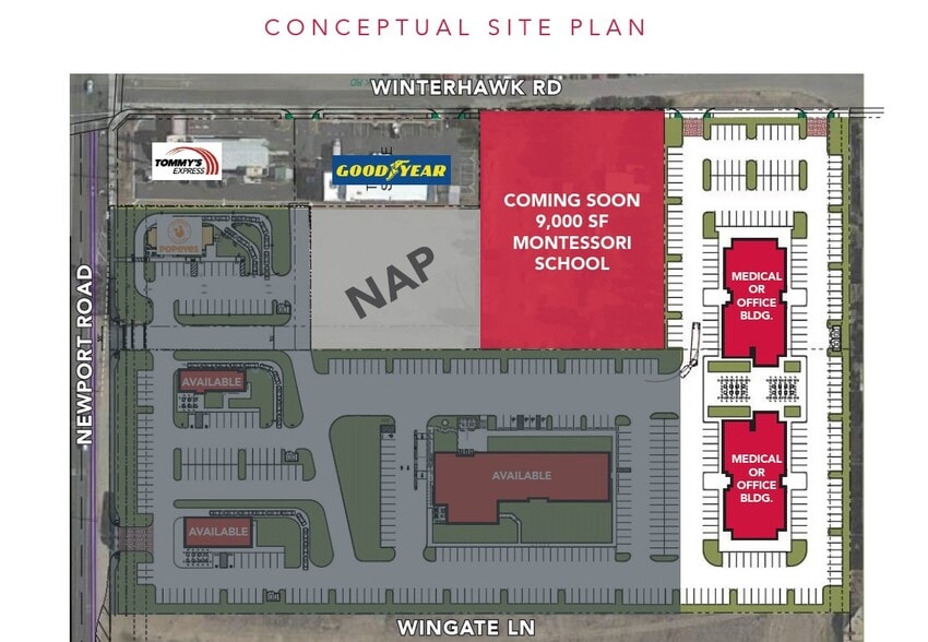 Primary Photo Of Bldg 2 SWQ Newport Rd & Wingate Ln, Menifee Unknown For Lease