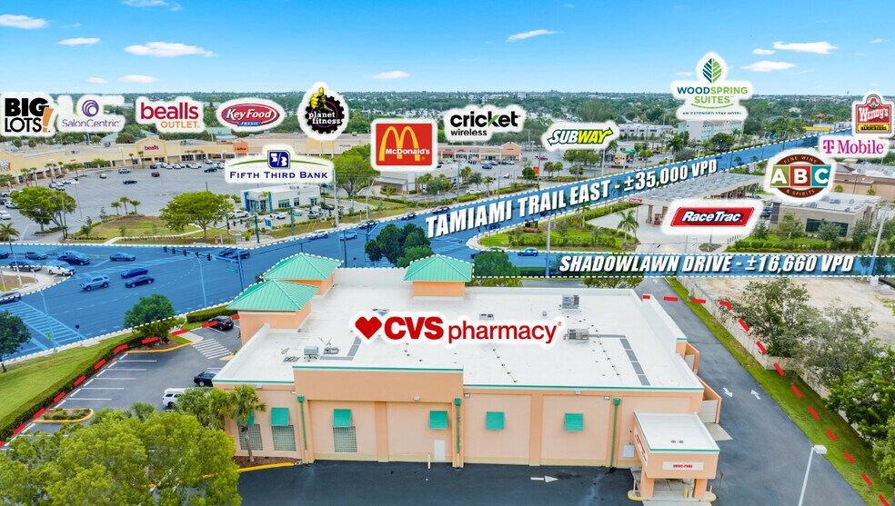 Primary Photo Of 2515 Shadowlawn Dr, Naples Convenience Store For Sale